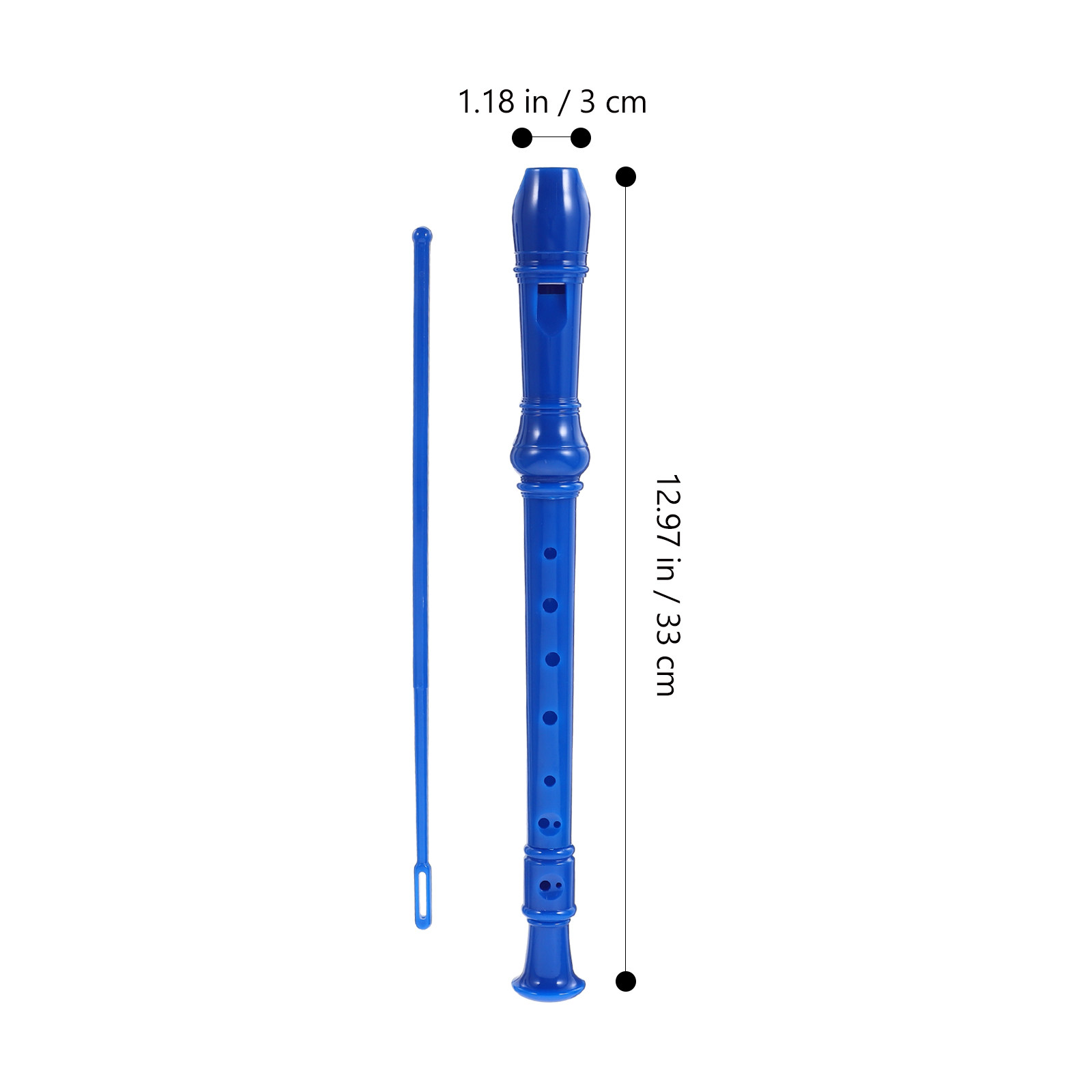 Music Instrument Plastic Flute - Soprano Recorder Plastic ulasan dan harga