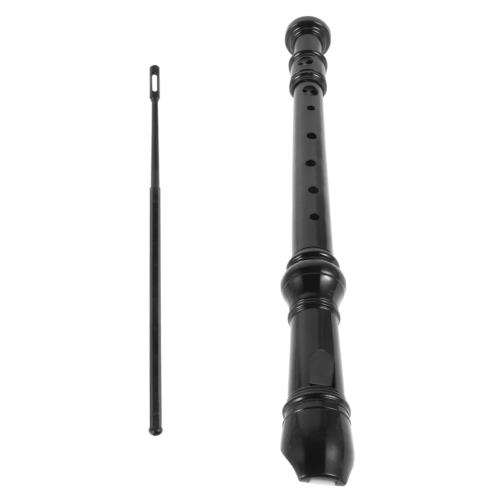 8 Hole Soprano Recorder Black  - Soprano Recorder Plastic ulasan dan harga