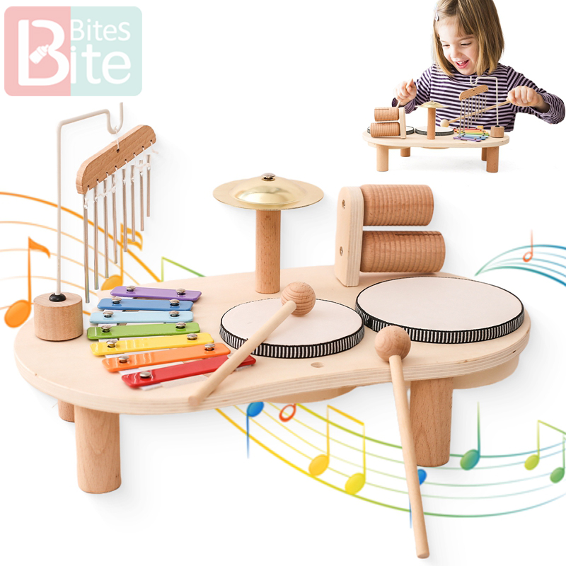 Baby Educational Toys Wooden A - Musical Instrument Harmonium ulasan dan harga