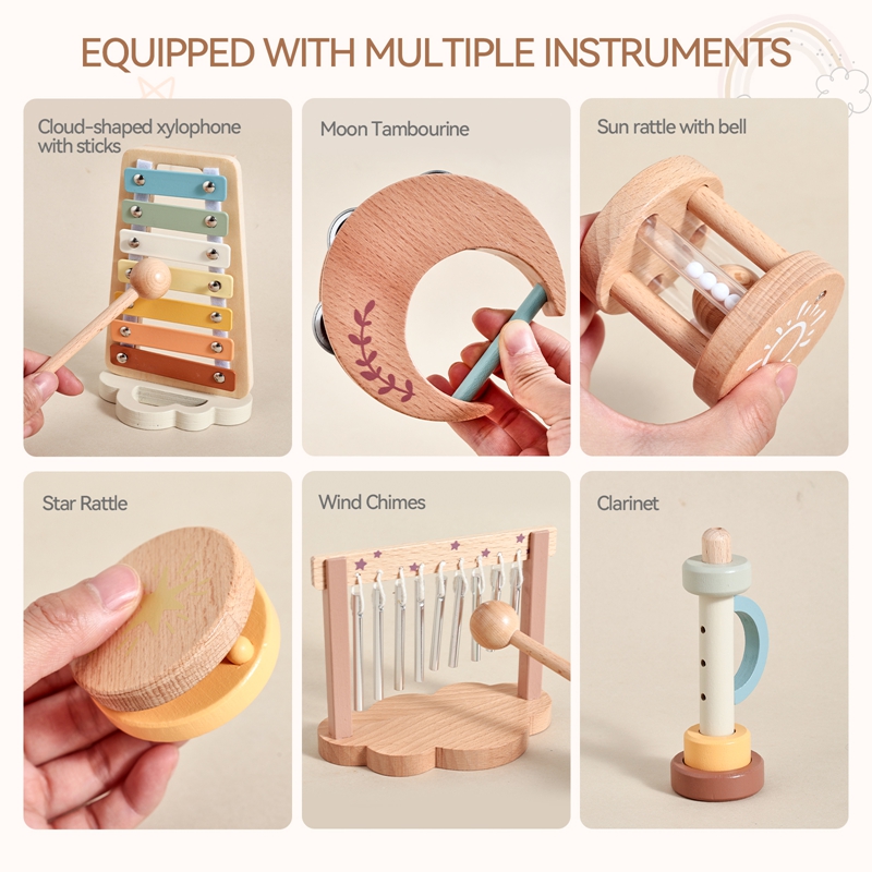 1Set Musical Instruments With  - Musical Instrument Harmonium ulasan dan harga