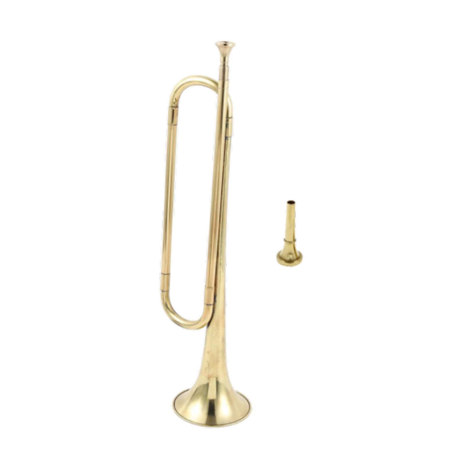 Premium Brass Trumpet Bugle Po - Musical Instrument Bugle ulasan dan harga