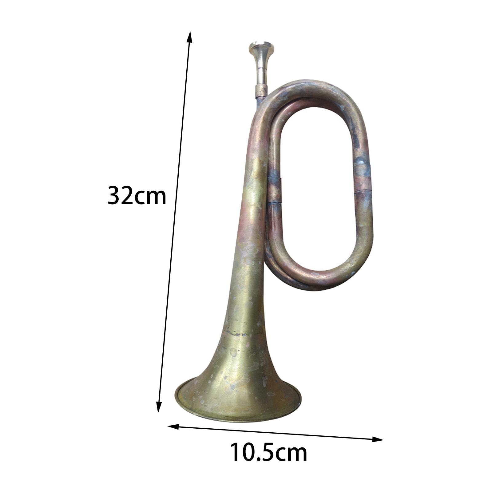 Trumpet Blowing Bugle with Mou - Musical Instrument Bugle ulasan dan harga